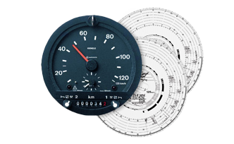 analog tachograph full Kinzle 1318