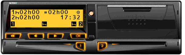 digital tachograph full Actia SmarTach
