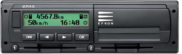 digital tachograph full EfkonEfas