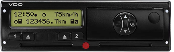 digital tachograph full siemens vdo dtco 1381